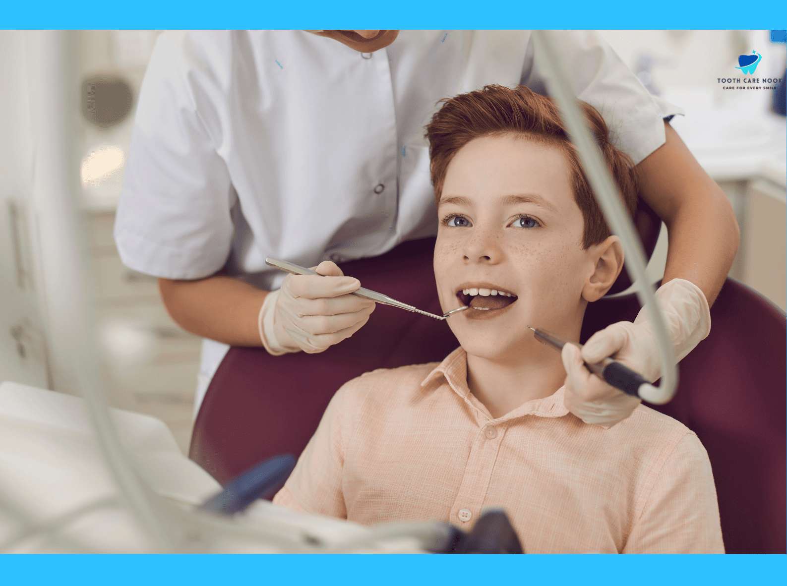 Orthodontists Suggest Silver Teeth On A Child