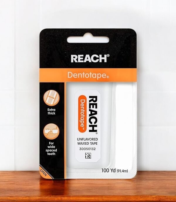 reach dental tape in packaging