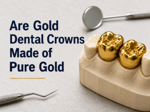 Are Gold Dental Crowns Made of Pure Gold? 