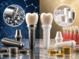 Dental Implant Materials (Titanium vs. Zirconia)