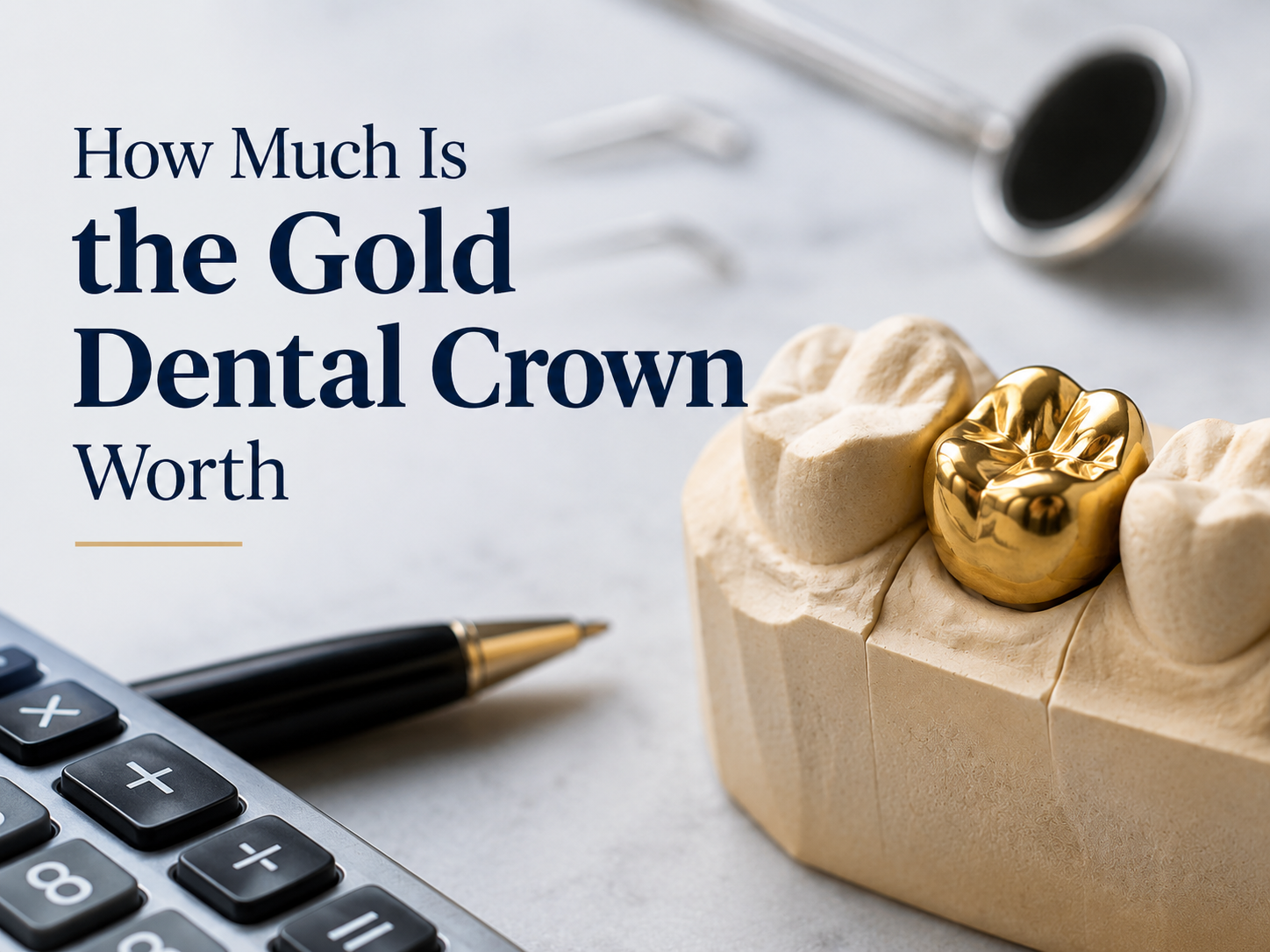 How Much Is the Gold Dental Crown Worth? All You Need to Know