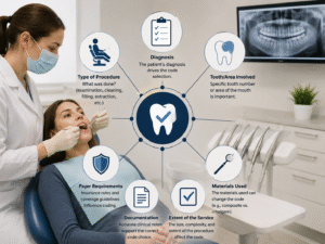 Dental code factors