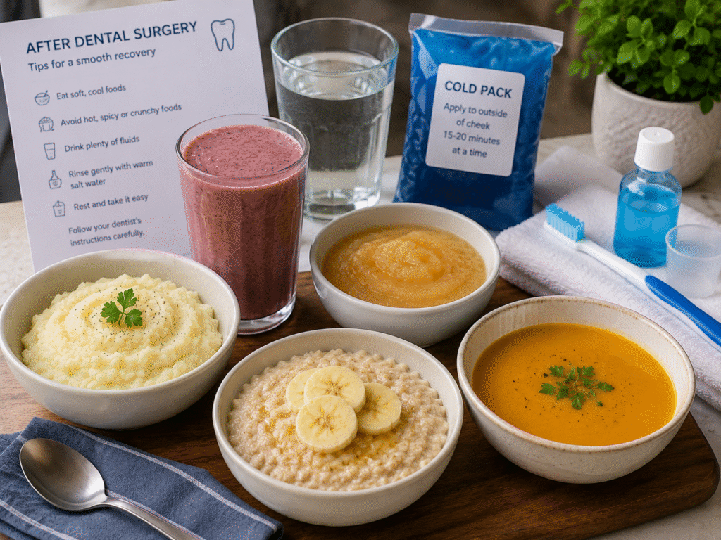 delicious meals after dental surgery